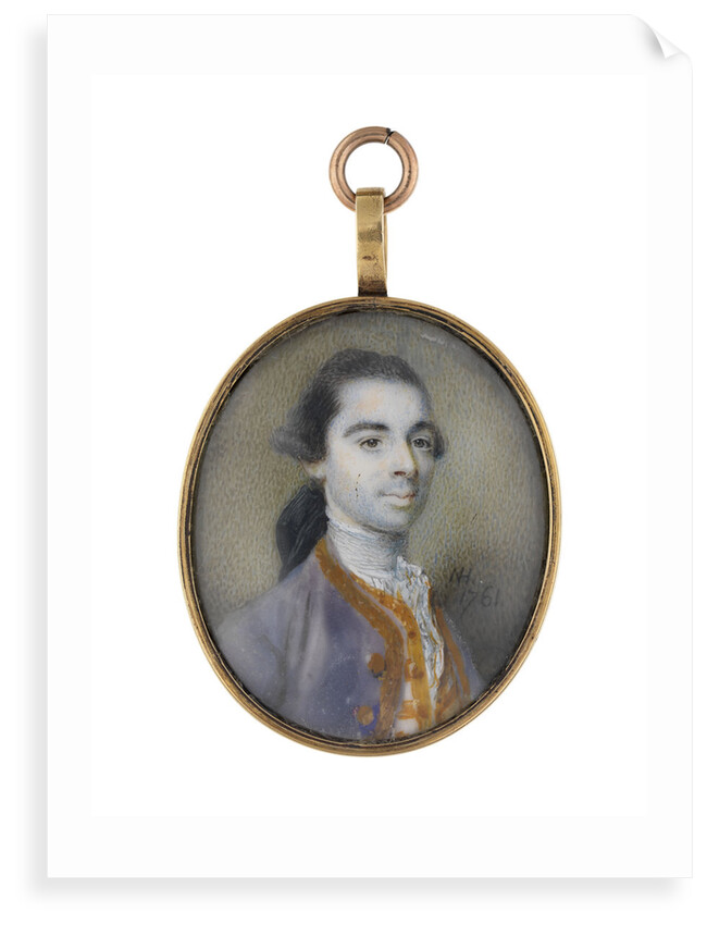 Lieutenant Charles Besson (circa 1735-1822) by Nathaniel Hone