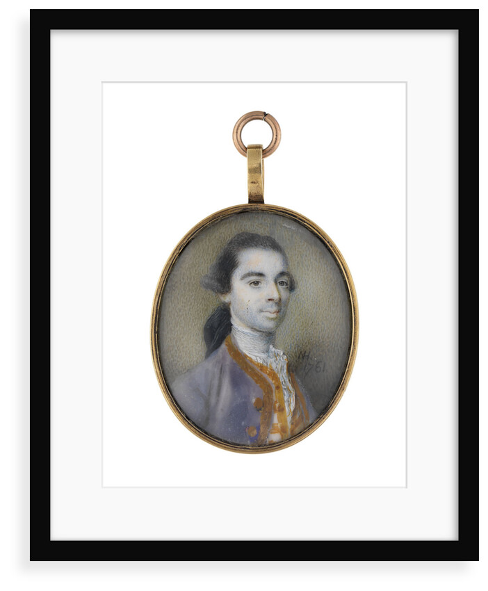 Lieutenant Charles Besson (circa 1735-1822) by Nathaniel Hone