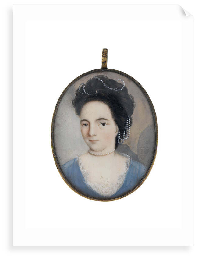 Unidentified lady by unknown