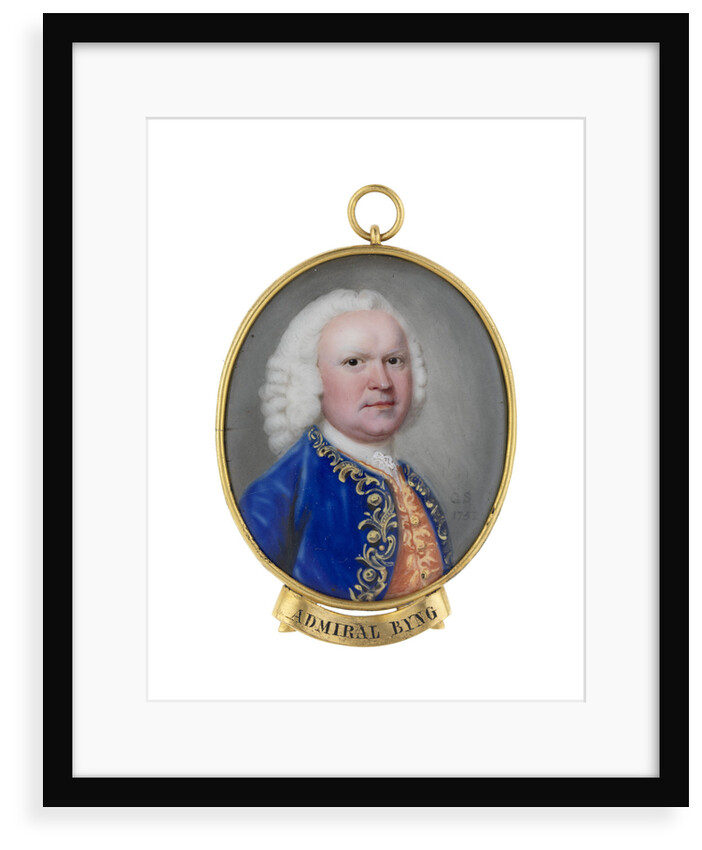 Admiral the Honourable John Byng (1707-1757) by Gervase Spencer