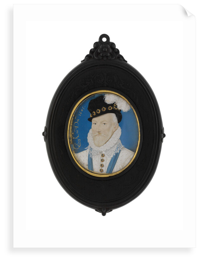 Charles Howard, 2nd Baron Howard of Effingham and 1st Earl of Nottingham (1536-1624) by Rowland Lockey