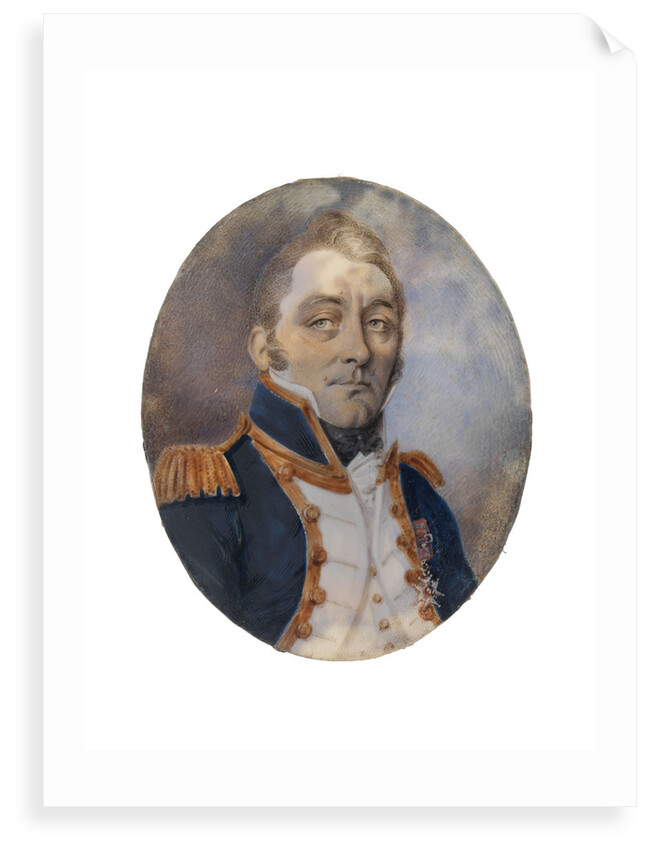 Captain Robert Bloye (1769-1847) by William Egley