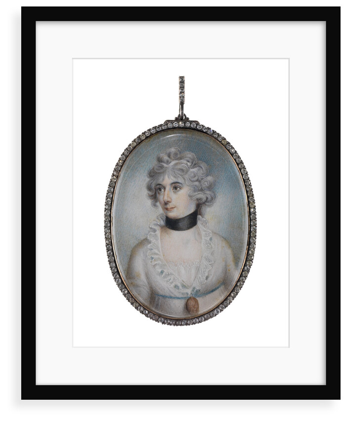 Unidentified lady (1801-1881) by Hallett Hyatt