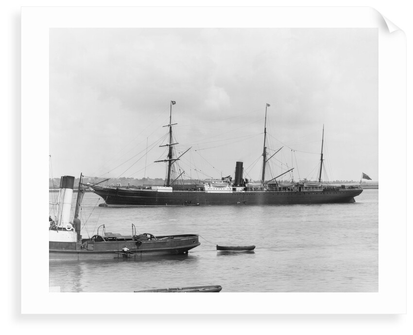 'Cuzco' (1871) yards on fore by unknown