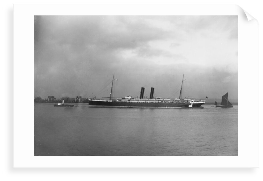 Passenger liner 'Ortona' (Br, 1899) Pacific Steam Nav Co Ltd. by unknown