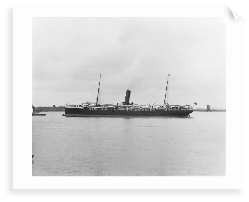 Passenger liner 'Victoria' (Br, 1902), west coast South America service, Pacific Steam Nav Co. by unknown