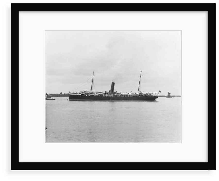 Passenger liner 'Victoria' (Br, 1902), west coast South America service, Pacific Steam Nav Co. by unknown