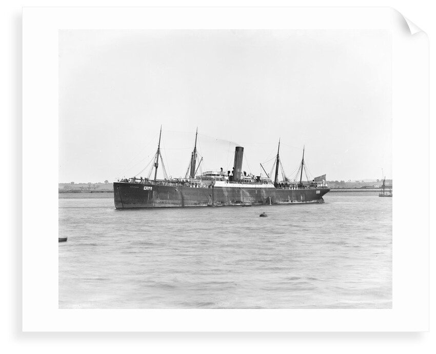 Photograph of a vessel by unknown