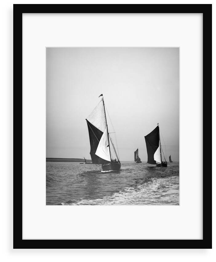 The 'Nyria' under sail by Anonymous