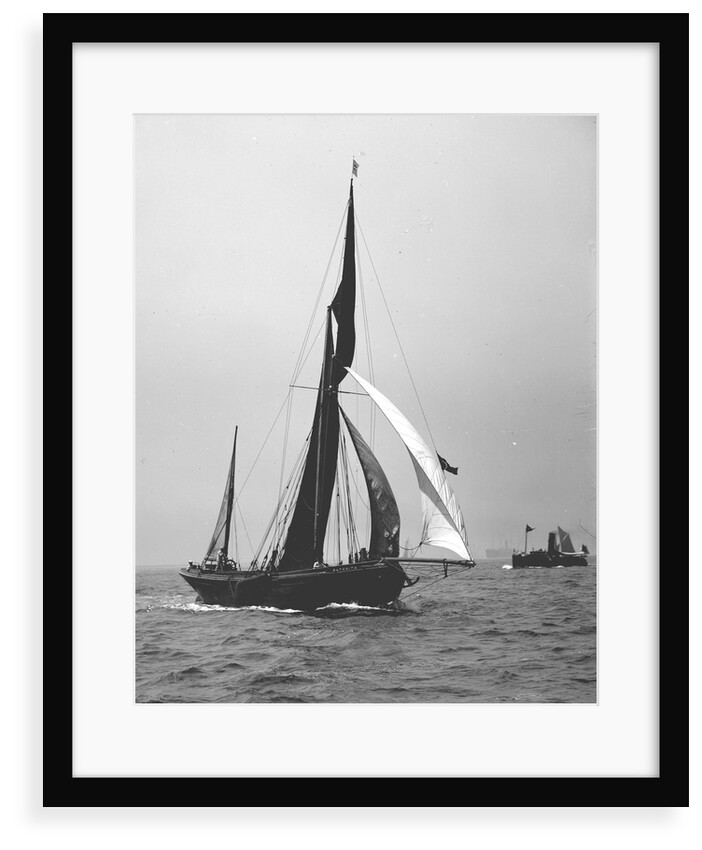 'Satanita' (Br, 1897) under sail by unknown