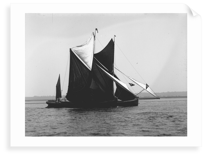 'Sirdar' (Br, 1898) and 'Lord Nelson' (Br, 1898) under sail by unknown