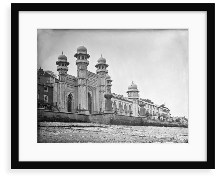 The Clifton Baths and Clifton Marine Parade from the foreshore by F.C. Gould