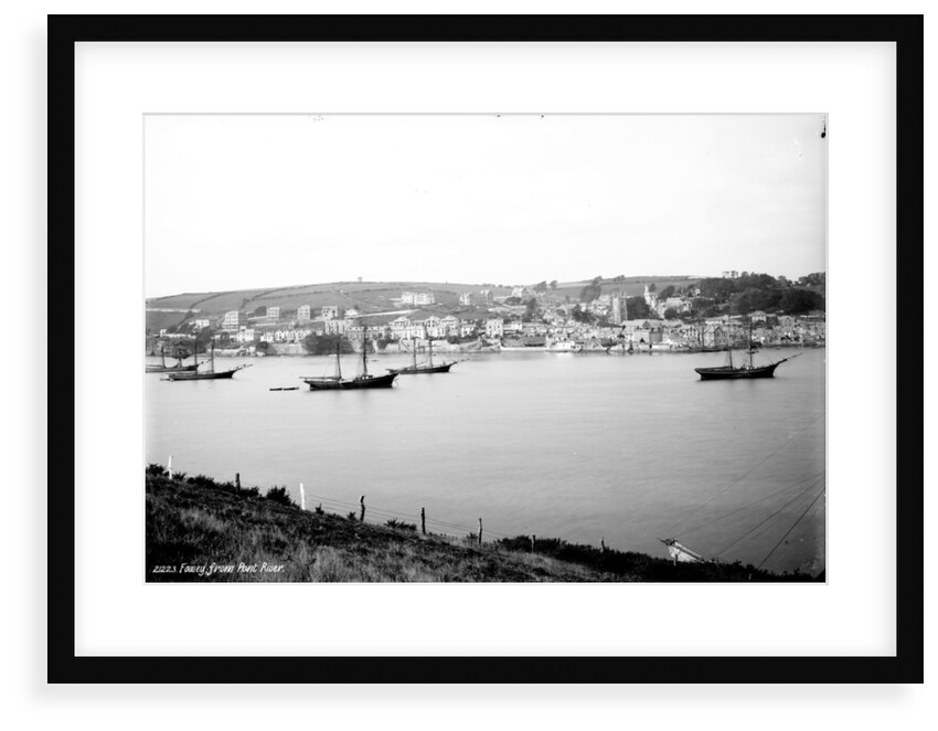 Fowey, Cornwall by Francis Frith & Co.
