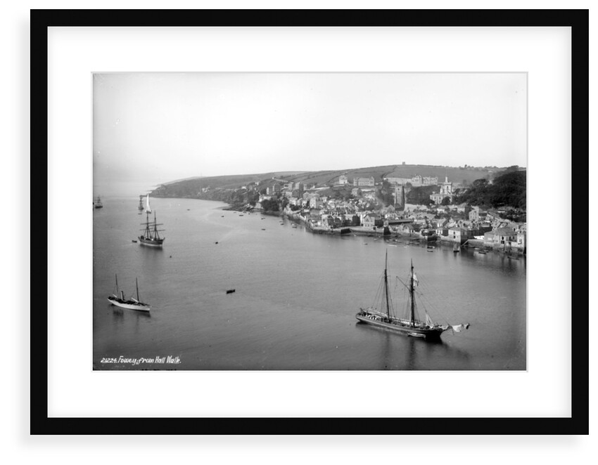 Fowey, Cornwall by Francis Frith & Co.