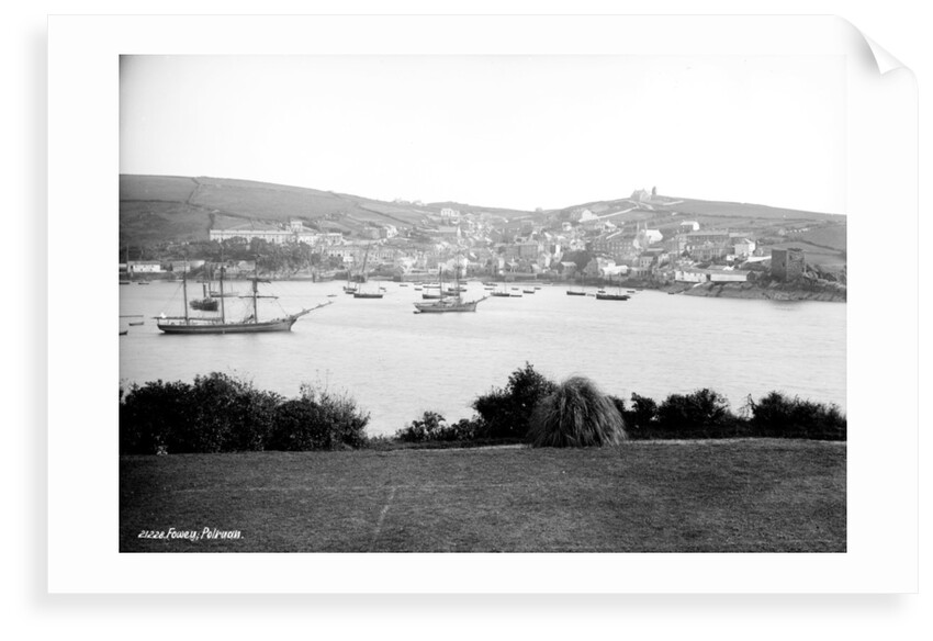 Fowey, Cornwall; Polruan, Cornwall by Francis Frith & Co.