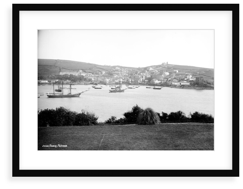 Fowey, Cornwall; Polruan, Cornwall by Francis Frith & Co.