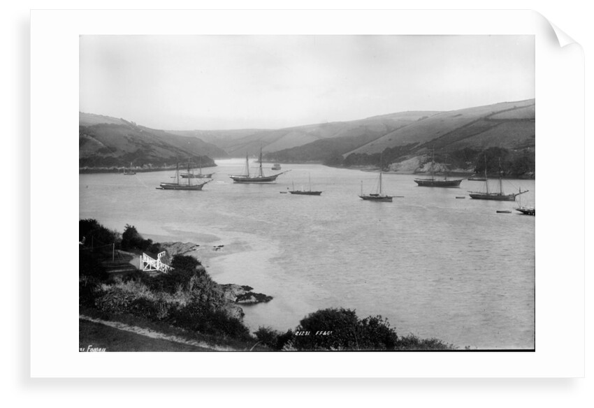 Fowey, Cornwall by Francis Frith & Co.