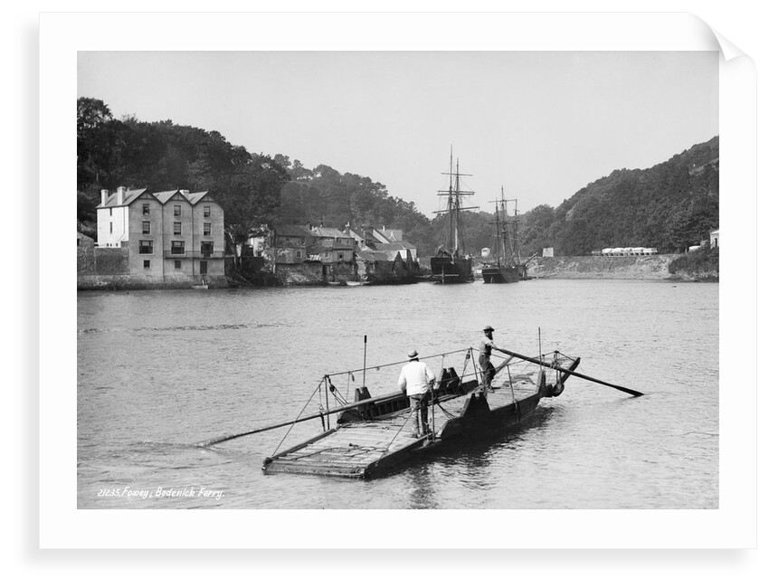 Fowey, Cornwall by Francis Frith & Co.