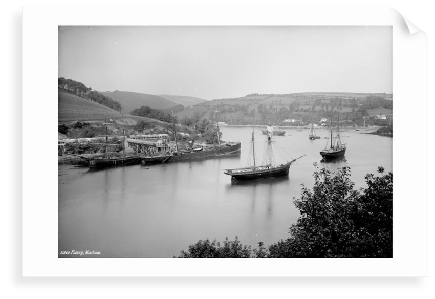 'Clio' (1873); Fowey, Cornwall by Francis Frith & Co.