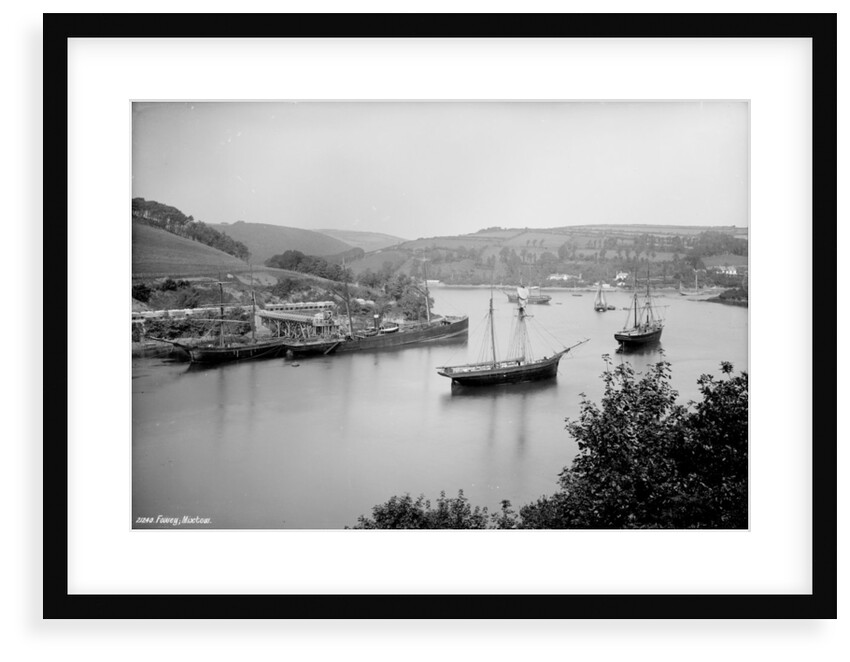 'Clio' (1873); Fowey, Cornwall by Francis Frith & Co.