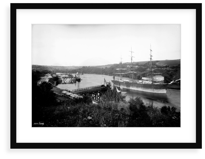 'Oneida' (1866); Fowey, Cornwall by Francis Frith & Co.