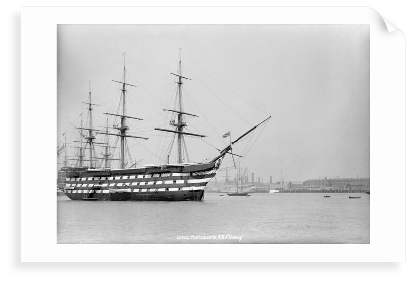 HMS 'Victory' (1765); Portsmouth, Hampshire by Francis Frith & Co