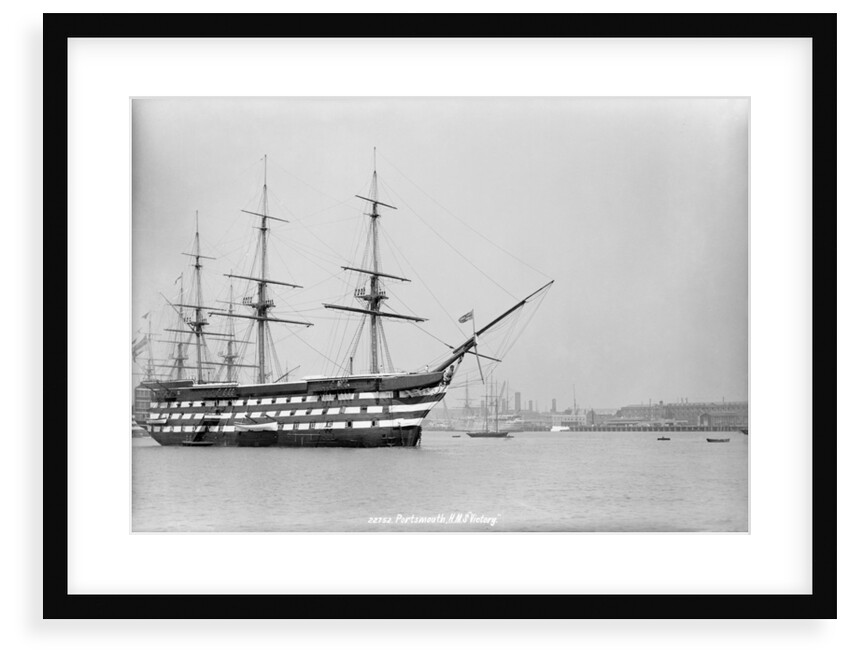 HMS 'Victory' (1765); Portsmouth, Hampshire by Francis Frith & Co