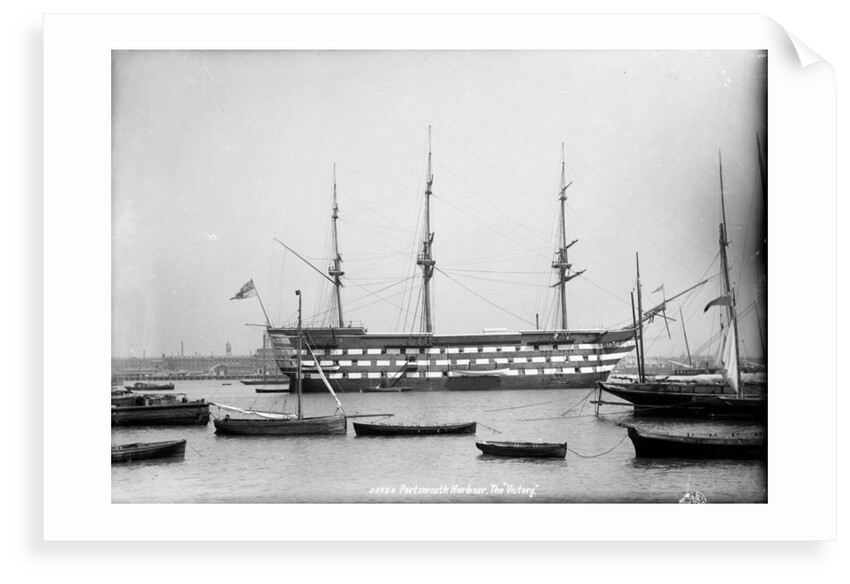 HMS 'Victory' (1765); Portsmouth, Hampshire by Francis Frith & Co