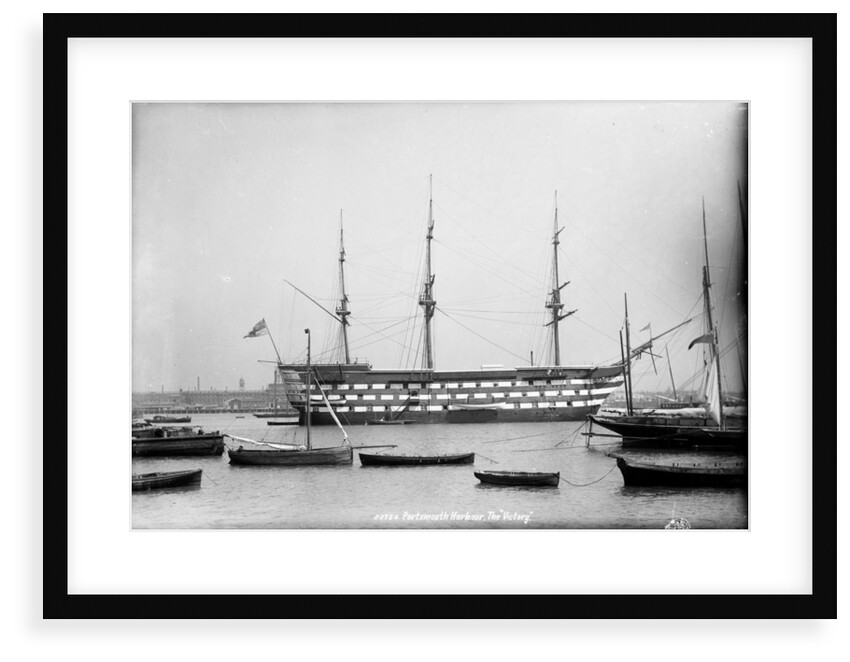 HMS 'Victory' (1765); Portsmouth, Hampshire by Francis Frith & Co