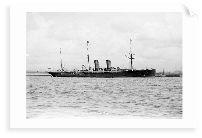 Passenger liner 'Etruria' (Br, 1884), Cunard S S Co Ltd by National Maritime Museum