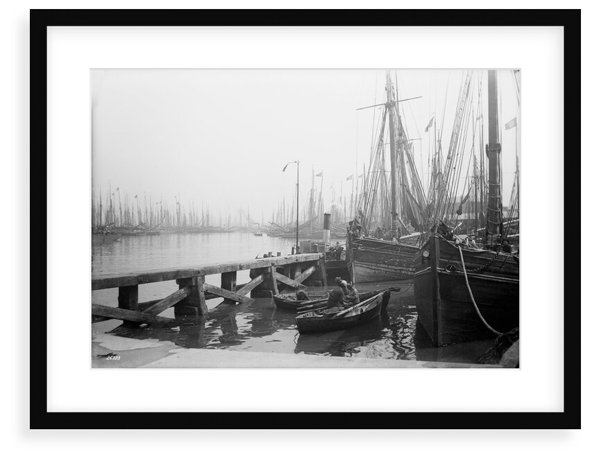 Fish Dock, Grimsby, Lincolnshire by Francis Frith & Co.