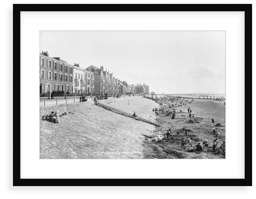 Seafront and beach, Burnham-on-Sea, Somerset by Francis Frith & Co.