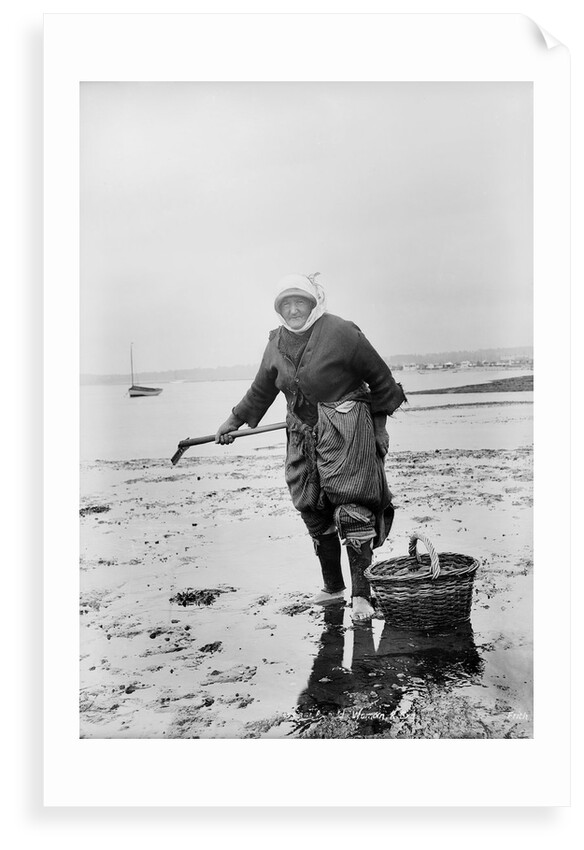 Cockle Woman, Exmouth, Devon by Francis Frith & Co.