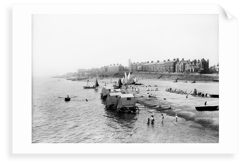Southwold Seafront and Beach, Suffolk by Francis Frith & Co.