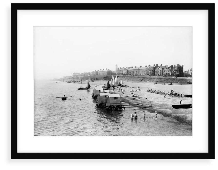 Southwold Seafront and Beach, Suffolk by Francis Frith & Co.
