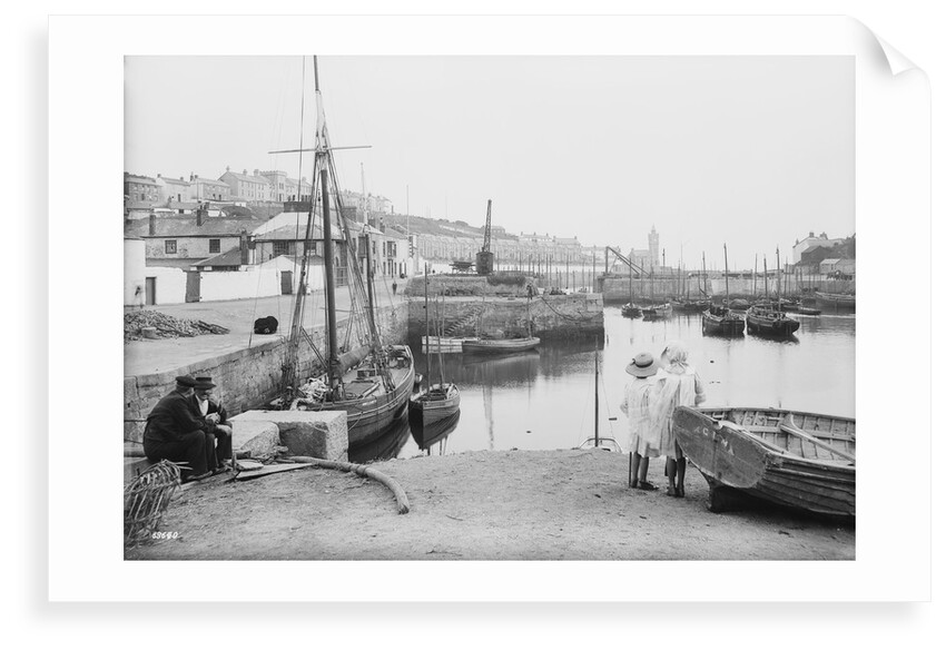 Porthleven Inner Harbour, Cornwall by Francis Frith & Co.