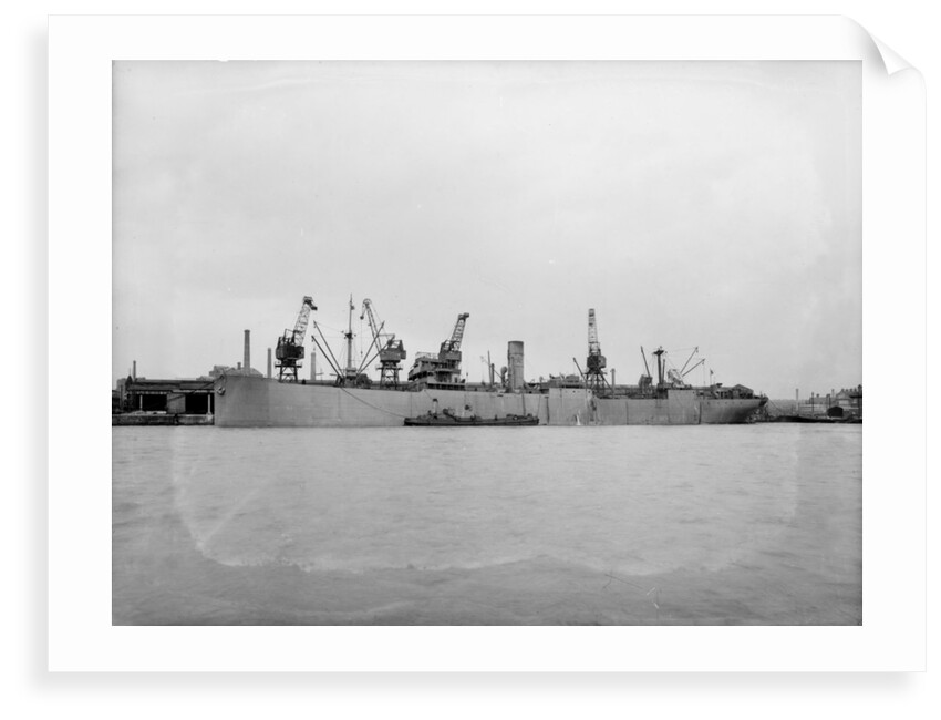'Anglo African' (Br, 1929), at quayside, Liverpool by unknown
