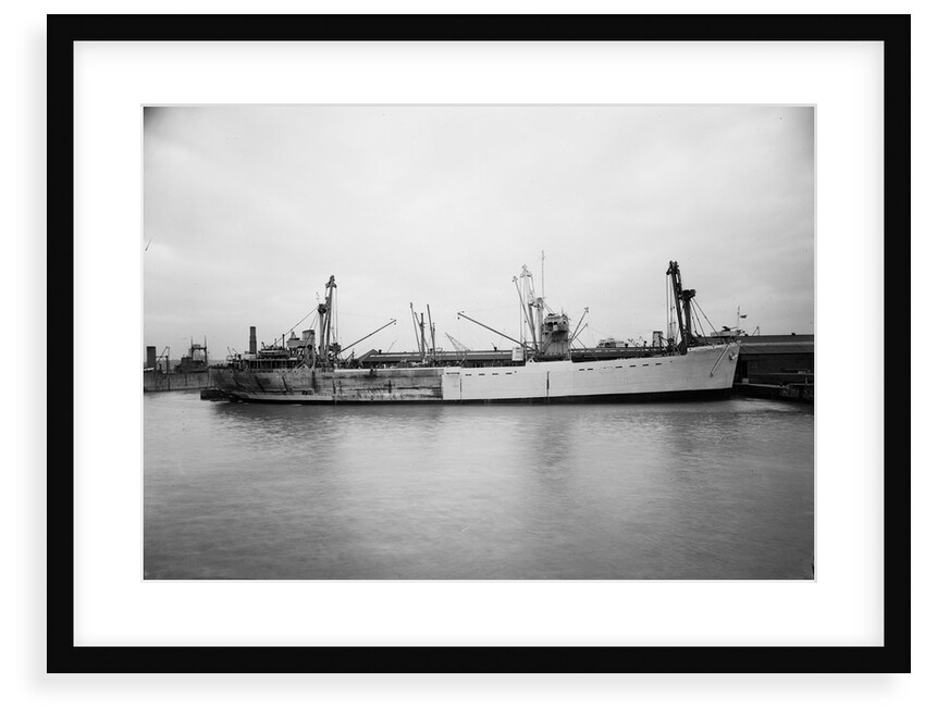 'Empire Elaine' (1942), lying at quayside prior to 17 May 1943 by unknown