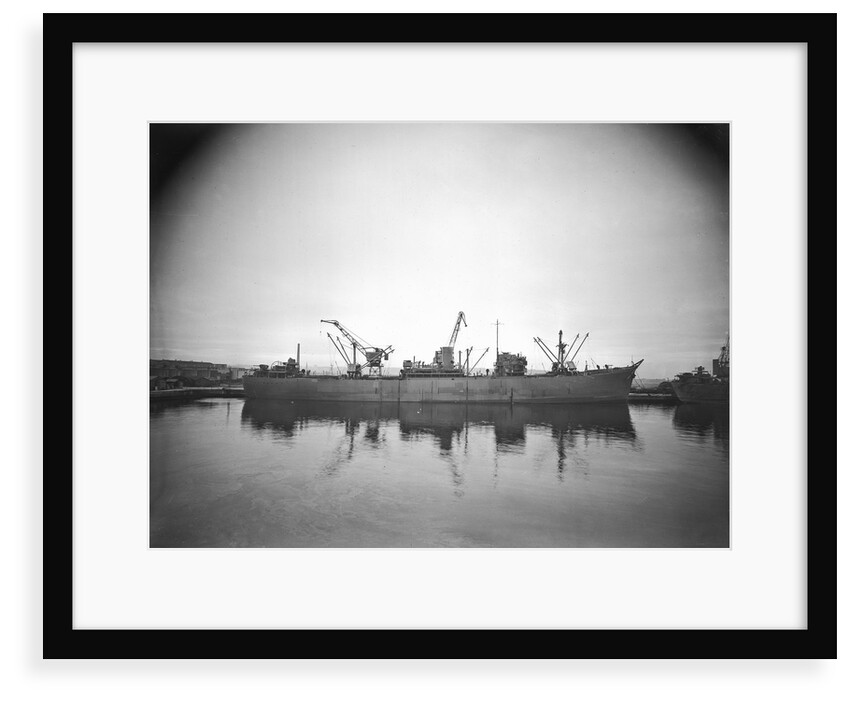 'Kong Sverre' (No, 1941), ex 'Empire Grenfell', at quayside, Liverpool, prior to 22 June 1943 by unknown
