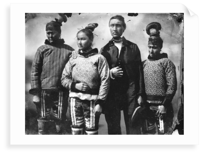 Inuit group by Edward Augustus Inglefield