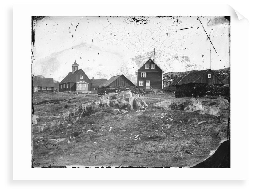 Holsteinborg (now Sisimiut) by Edward Augustus Inglefield