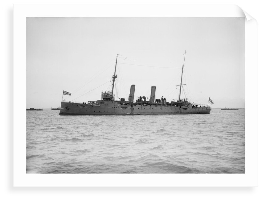 HMS 'Charybdis' (1893) 2nd class protected cruiser by unknown