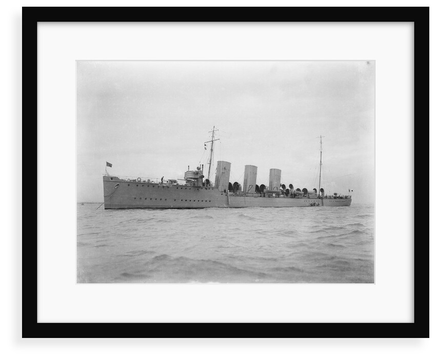 Torpedo boat destroyer, flotilla leader HMS 'Swift' (1907) by unknown