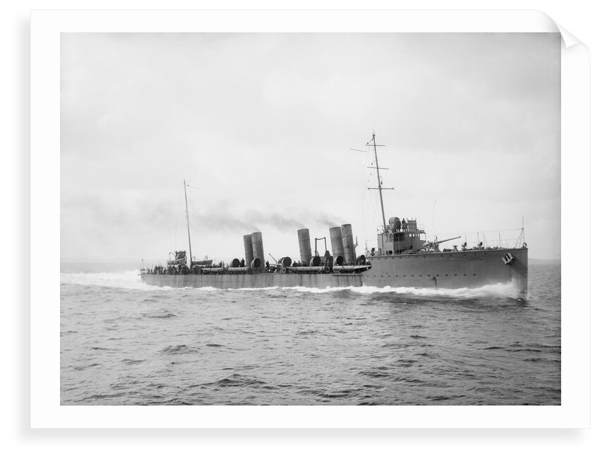 Torpedo boat destroyer 'San Luis' (Argentina, 1910) by unknown