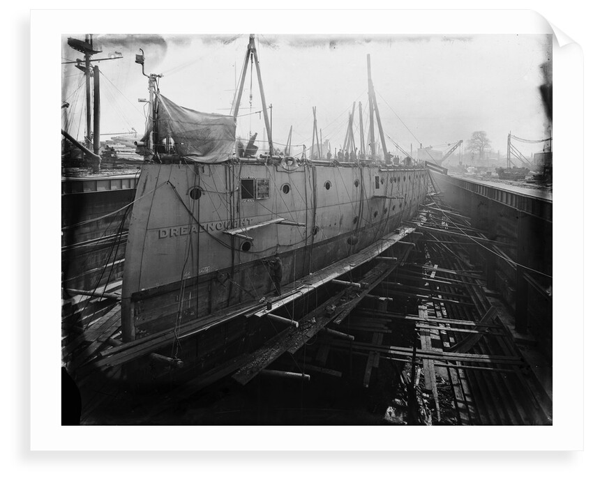 Battleship HMS 'Dreadnought' (1906) by unknown