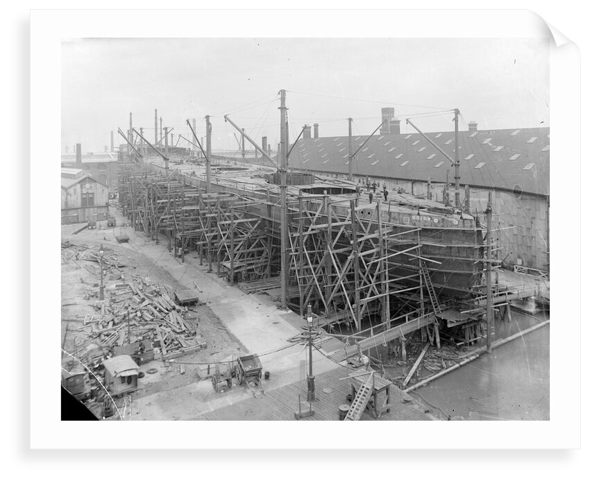 Battleship HMS 'Orion' (1910) by unknown