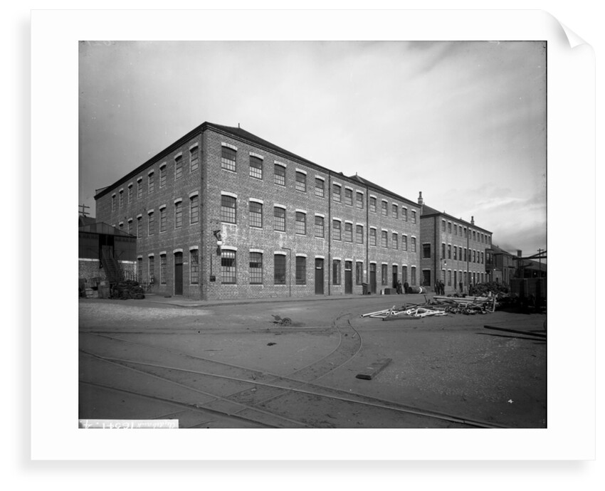 Shipyard General Store at John Brown & Co. Ltd, Clydebank, 1901 by Bedford Lemere & Co.