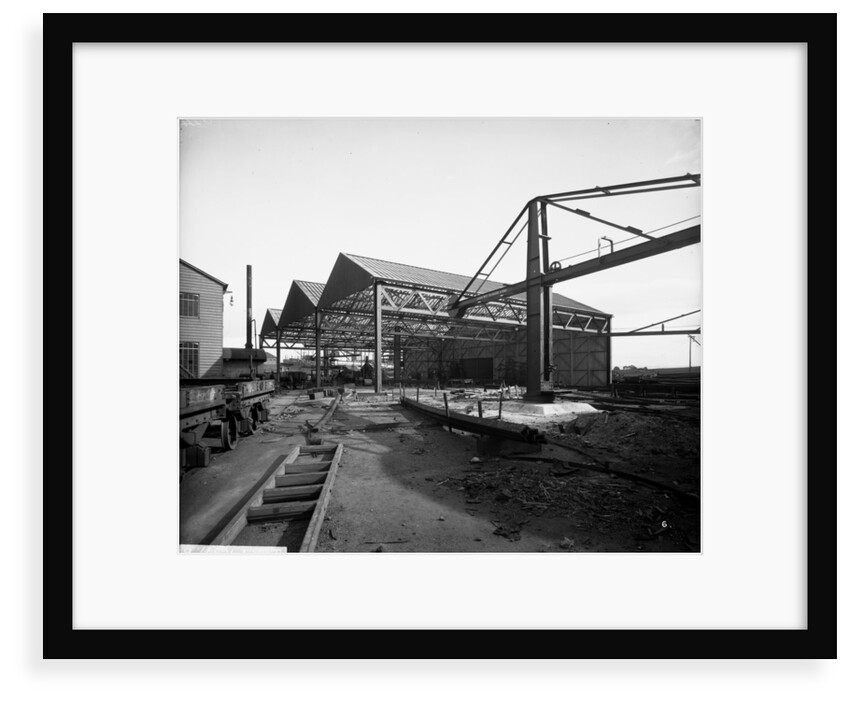 Beam Shed at John Brown & Co. Ltd, Clydebank, 1901 by Bedford Lemere & Co.