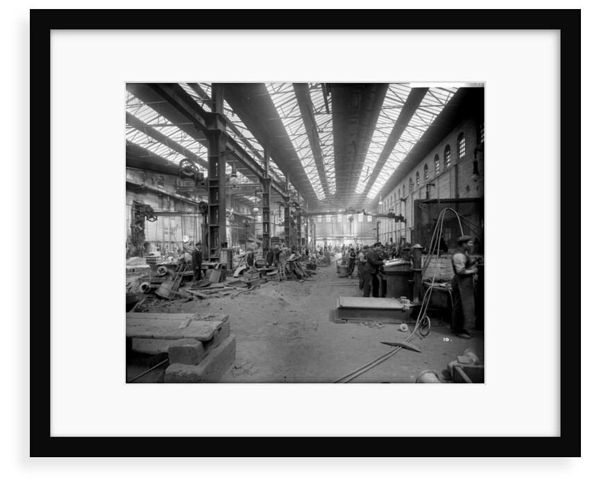 Brass Foundry at John Brown & Co. Ltd, Clydebank, 1901 by Bedford Lemere & Co.