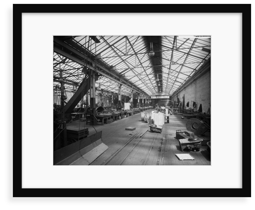 Sheet Iron Shop at John Brown & Co. Ltd, Clydebank, 1901 by Bedford Lemere & Co.